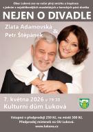 Nejen o divadle - Zlata Adamovská a Petr Štěpánek 1