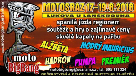 7. ročník motosrazu Motobigbang v Lukové