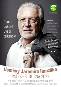 Obec Luková uvádí talkshow Úsměvy Jaromíra Hanzlíka