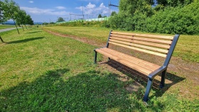 Nové lavičky v obci