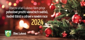 Veselé Vánoce a šťasný nový rok 2024