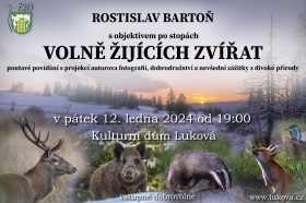 Rostislav Bartoň s objektivem po stopách volně žijících zvířat